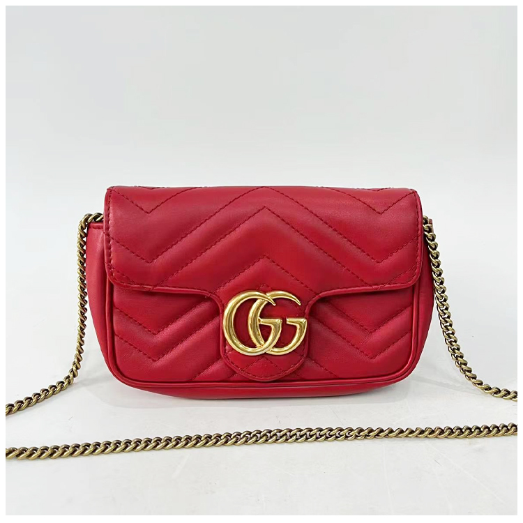 95新 GUCCI/古驰 安洁利田哥链条包/BK0102502