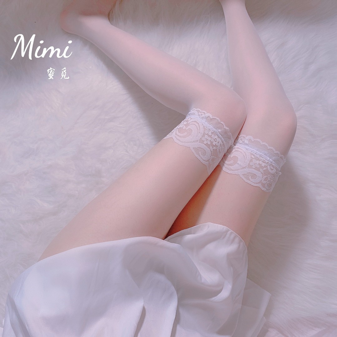 性感黑丝网红诱惑纯欲风黑白色蕾丝花边长中筒过膝袜女春夏秋冬款