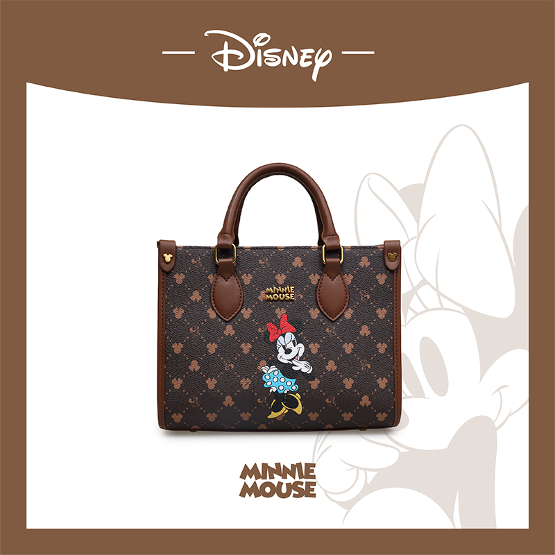 【维维粉丝专属】Disney/迪士尼米妮中号托特包女包时尚手提包