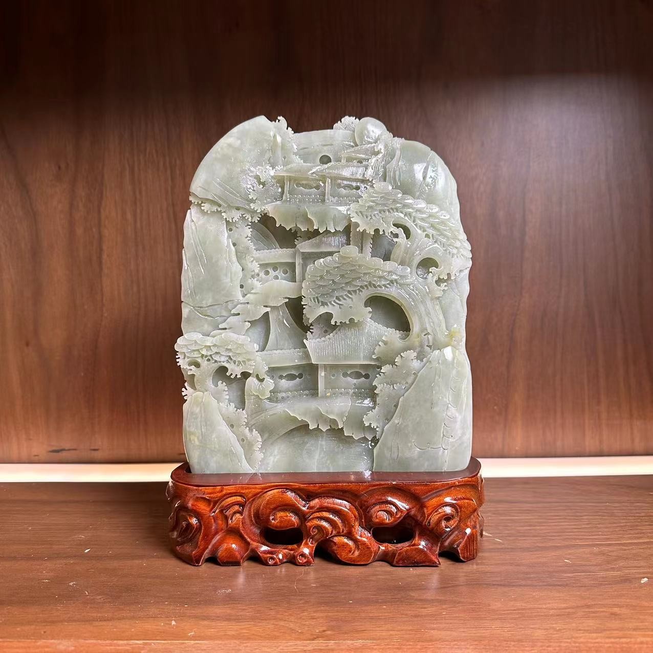 刘少宠粉/和田玉孤品/摆件/孤品1/SS