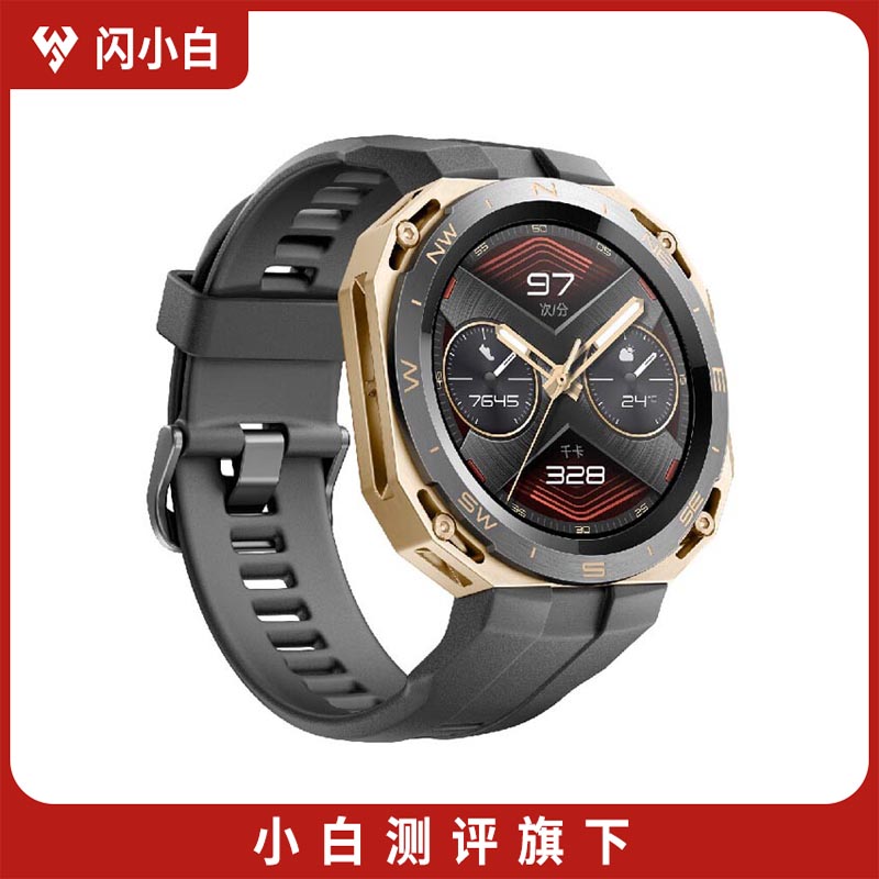95新 闪小白 华为 WATCH GT Cyber 曜金黑 都市先锋款