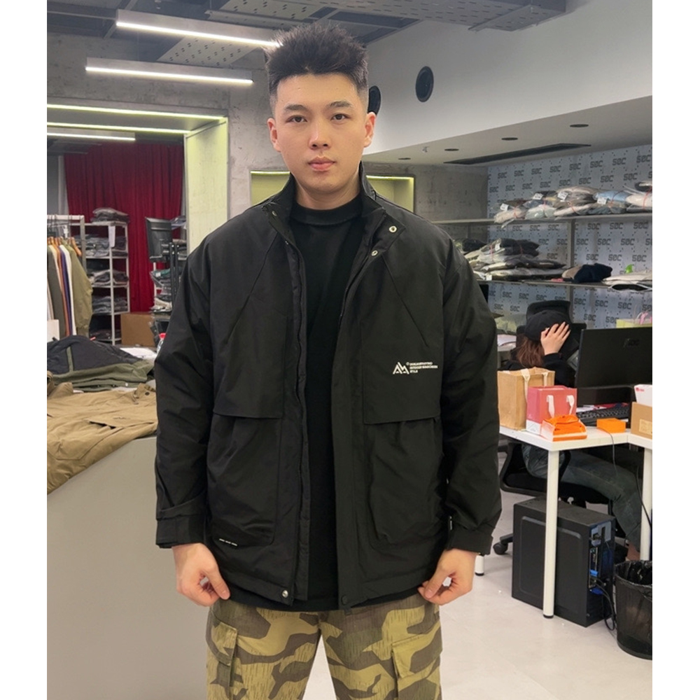 新款冬季夹克保暖立领户外时尚百搭休闲保暖棉服流行外穿 M802