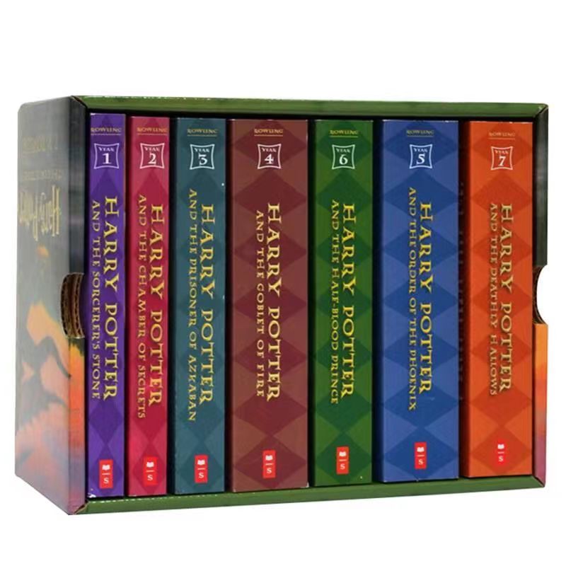 哈利波特英语原版书全套1-7Harry Potter Complete Collcetion