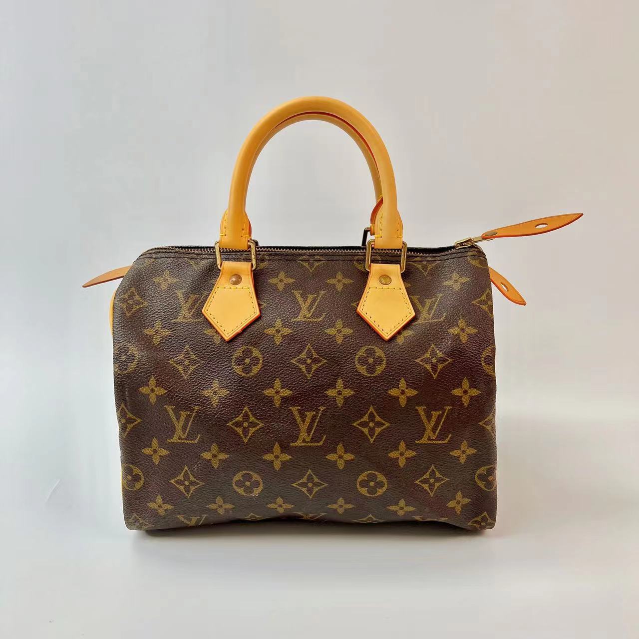 99新 LouisVuitton/路易威登 【肚肚】LVspeedy 25枕头包