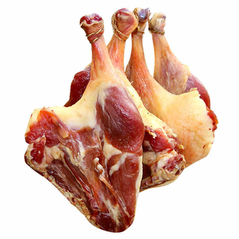 腊鸭腿农家手工自制风干板鸭腿肉2只装共 400g江西特产腊鸭腿真空