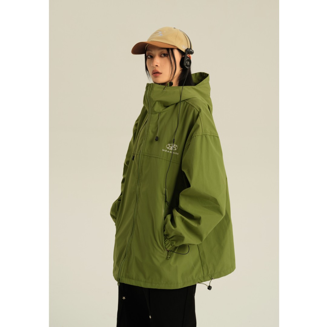 EZEK2023新款vintage美式冲锋衣外套女冬夹棉户外防水棉服潮牌男