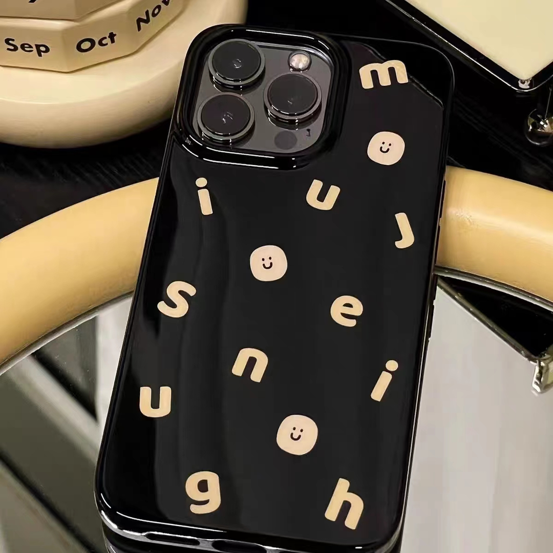 ins黄色笑脸15创意iPhone12/13手机壳11软壳78plus可爱xr女xsmax