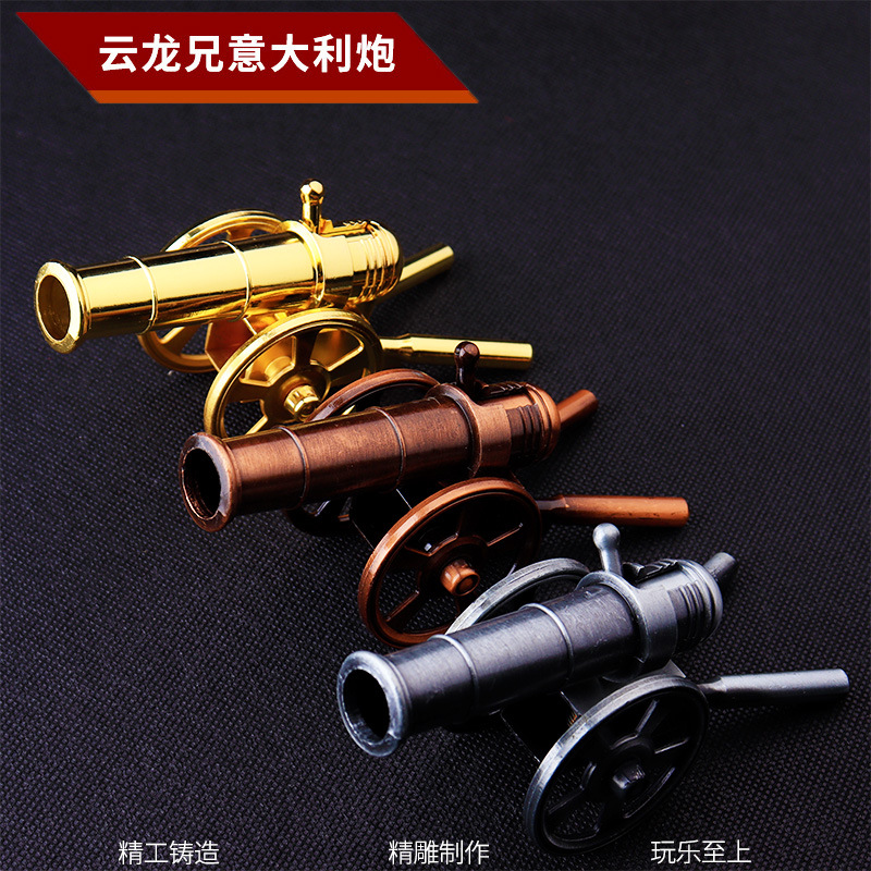 （年货节好价)意大利炮合金不建议 放鞭炮大炮模型玩具迷你迫击炮