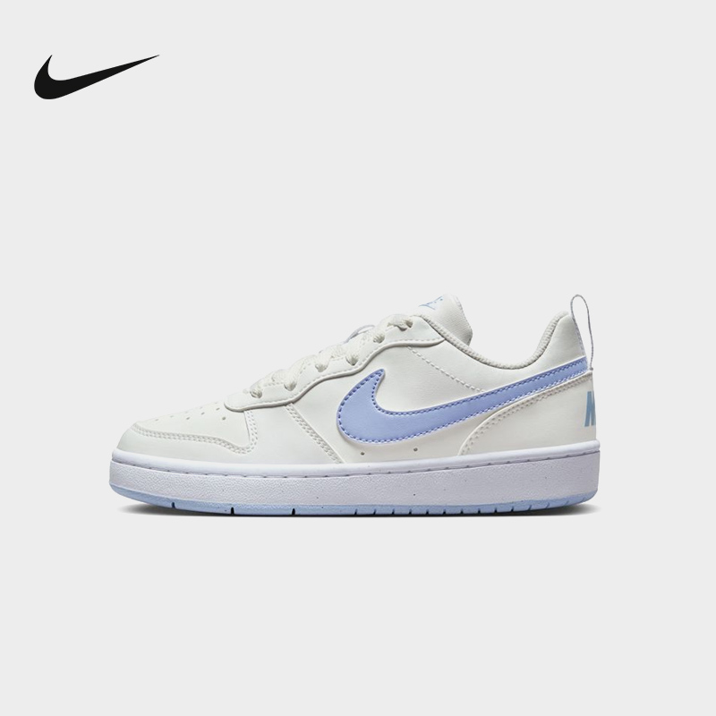 nike耐克女鞋秋季新款大童鞋COURT BOROUGH休闲鞋板鞋DV5456-103