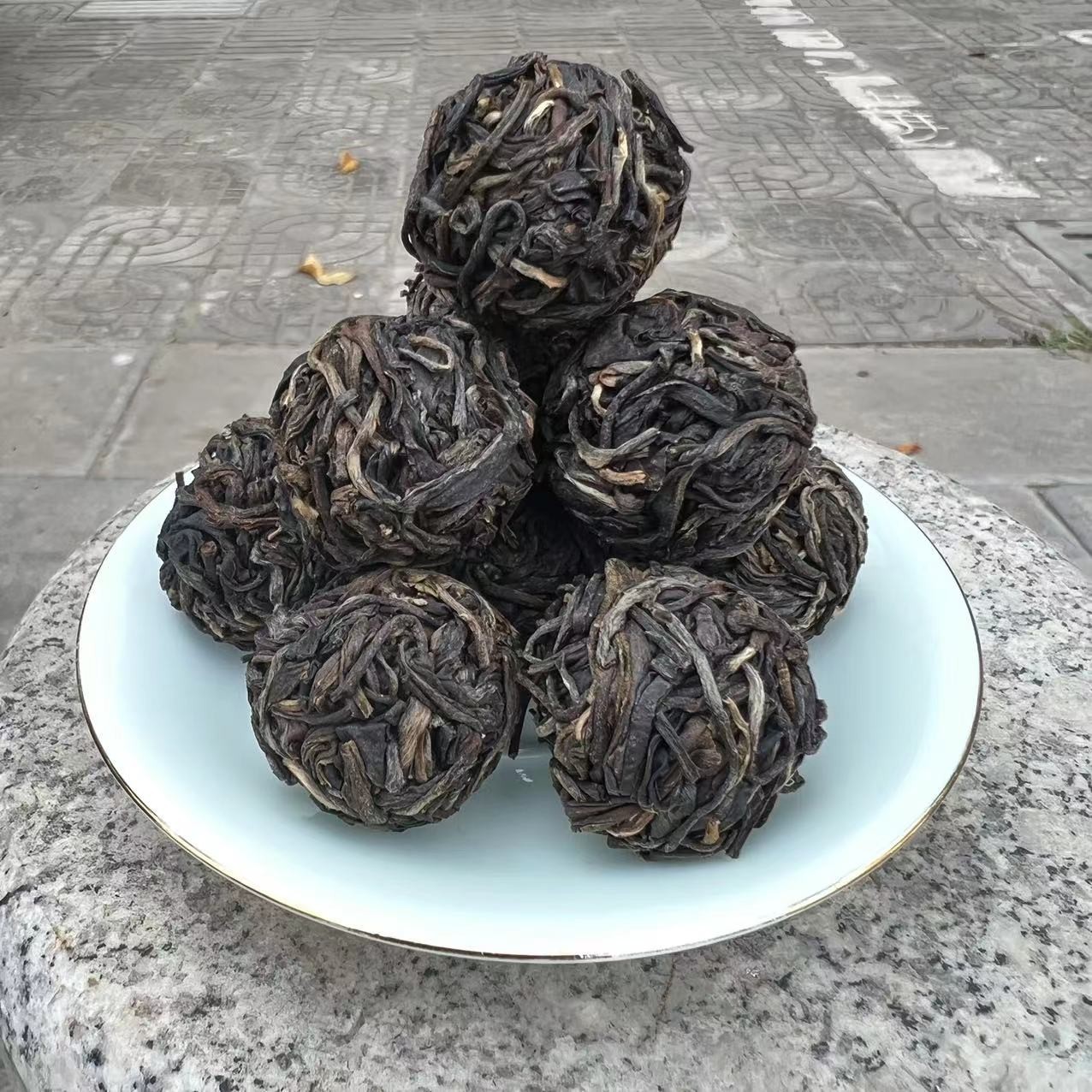 品茗芬普洱生茶（龙珠）1号125克YYSC