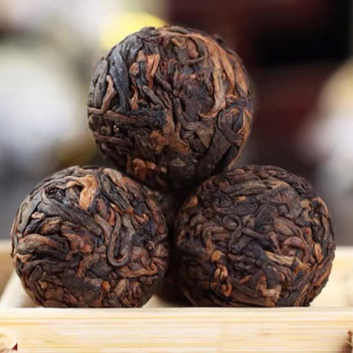 品茗芬普洱熟茶（龙珠）1号125gYY