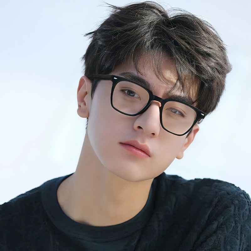 网红磨砂框镜超轻近视眼镜男专业配度数防蓝光素颜神器女眼睛框架