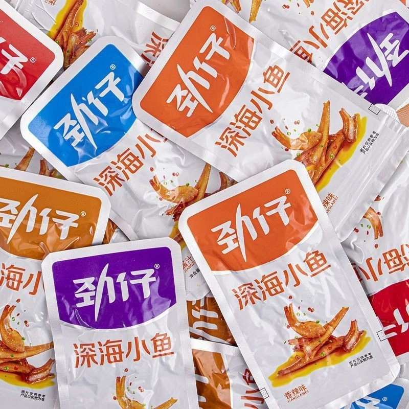 劲仔小鱼60包混合湖南特产糖醋麻辣香辣酱汁鱼仔小零食即食小鱼干