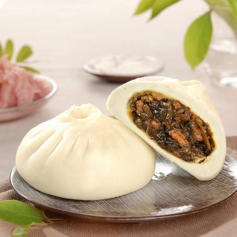 【早餐优选】梅干菜大包80g冷冻轻食手工营养香软湖南无添加