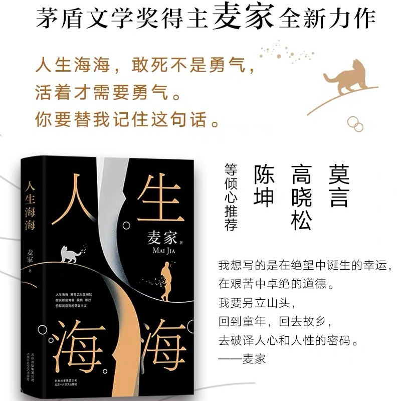 【精装】人生海海 麦家著茅盾奖经典文学畅销书籍