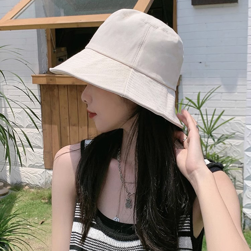 佑游62721渔夫帽女2023新款夏季百搭遮阳帽薄款遮脸帽子显脸小ins