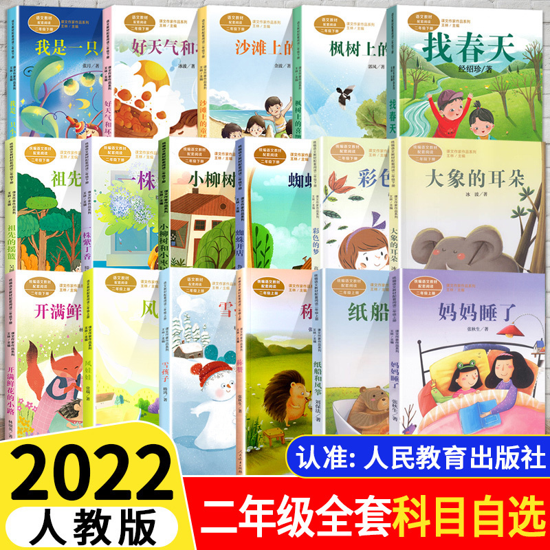 课文作家作品系列二年级上下册语文同步课外阅读妈妈睡了纸船风筝