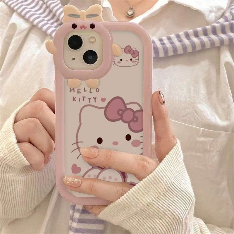 小狗苹果13手机壳适用iPhonekt猫14/11promax防6摔15软7/8plu可爱