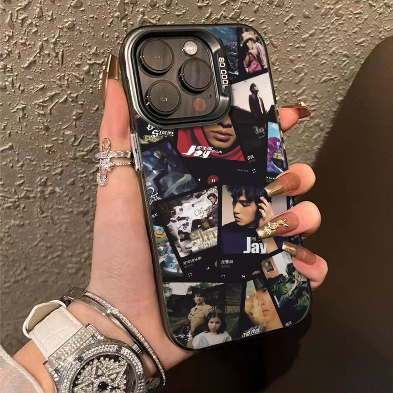 歌曲专辑jay苹果15/14promax手机壳iPhone13xs元气壳ins12/11潮