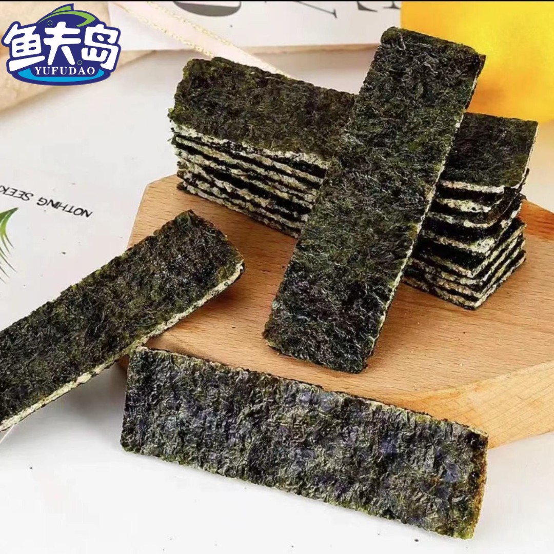 （大东5）鱼夫岛海苔夹心脆儿童孕妇优质休闲解馋小零食100g/包