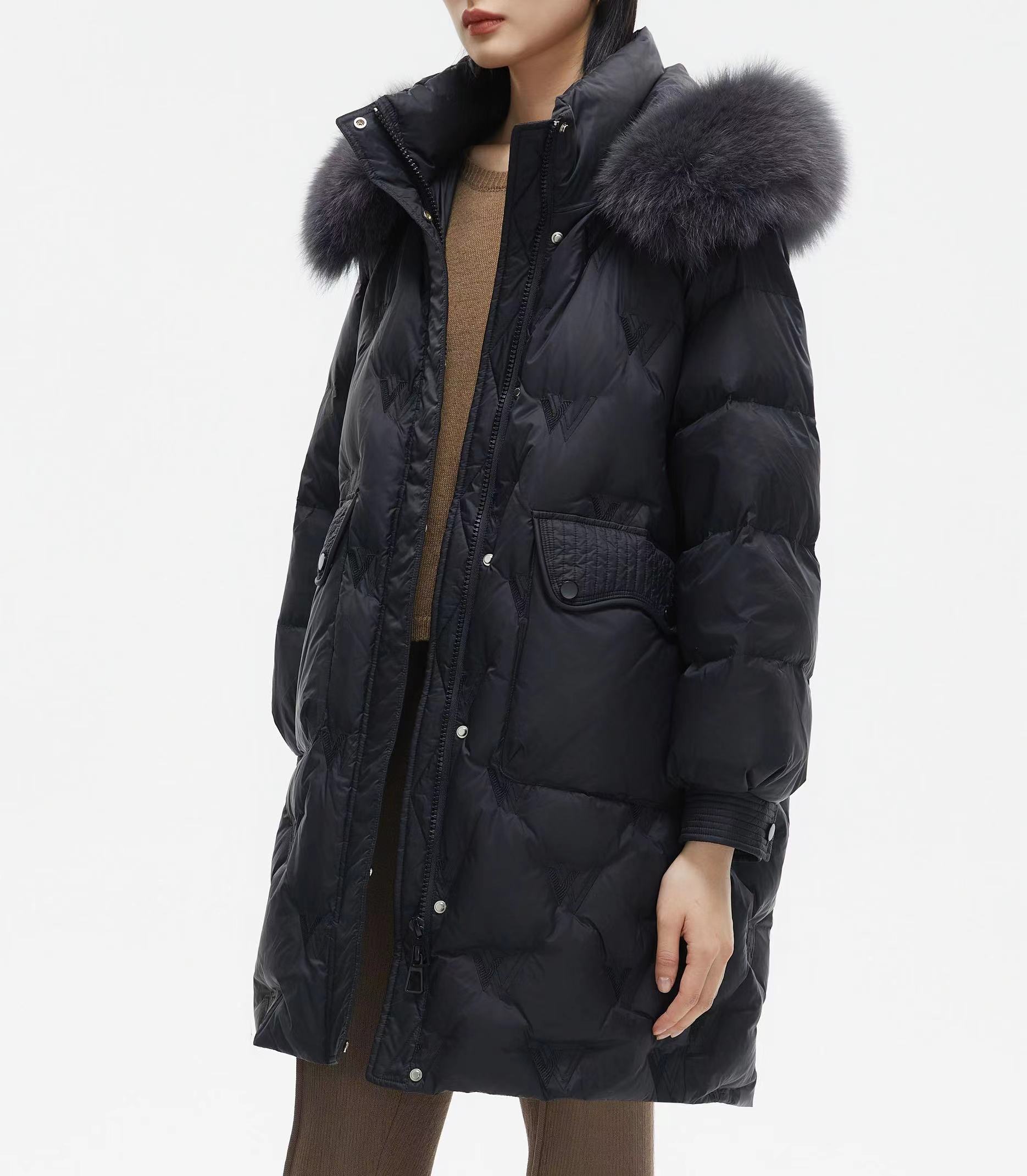 【赵老板专属】维也娜2023新款冬季休闲时尚简约羽绒服 MS-23588