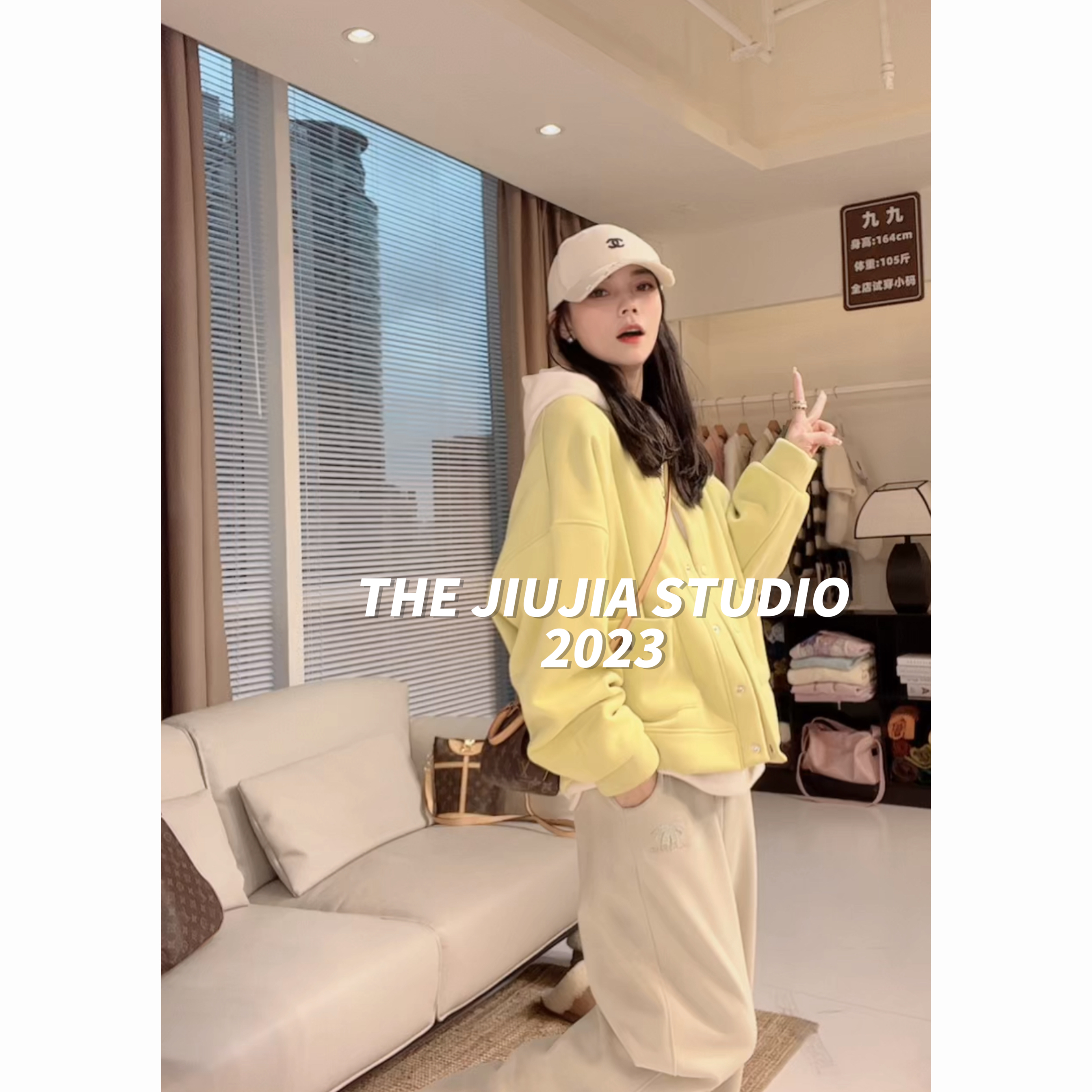 【加绒冬季宽松降温必备棒球服外套】~女装休闲外套34F01