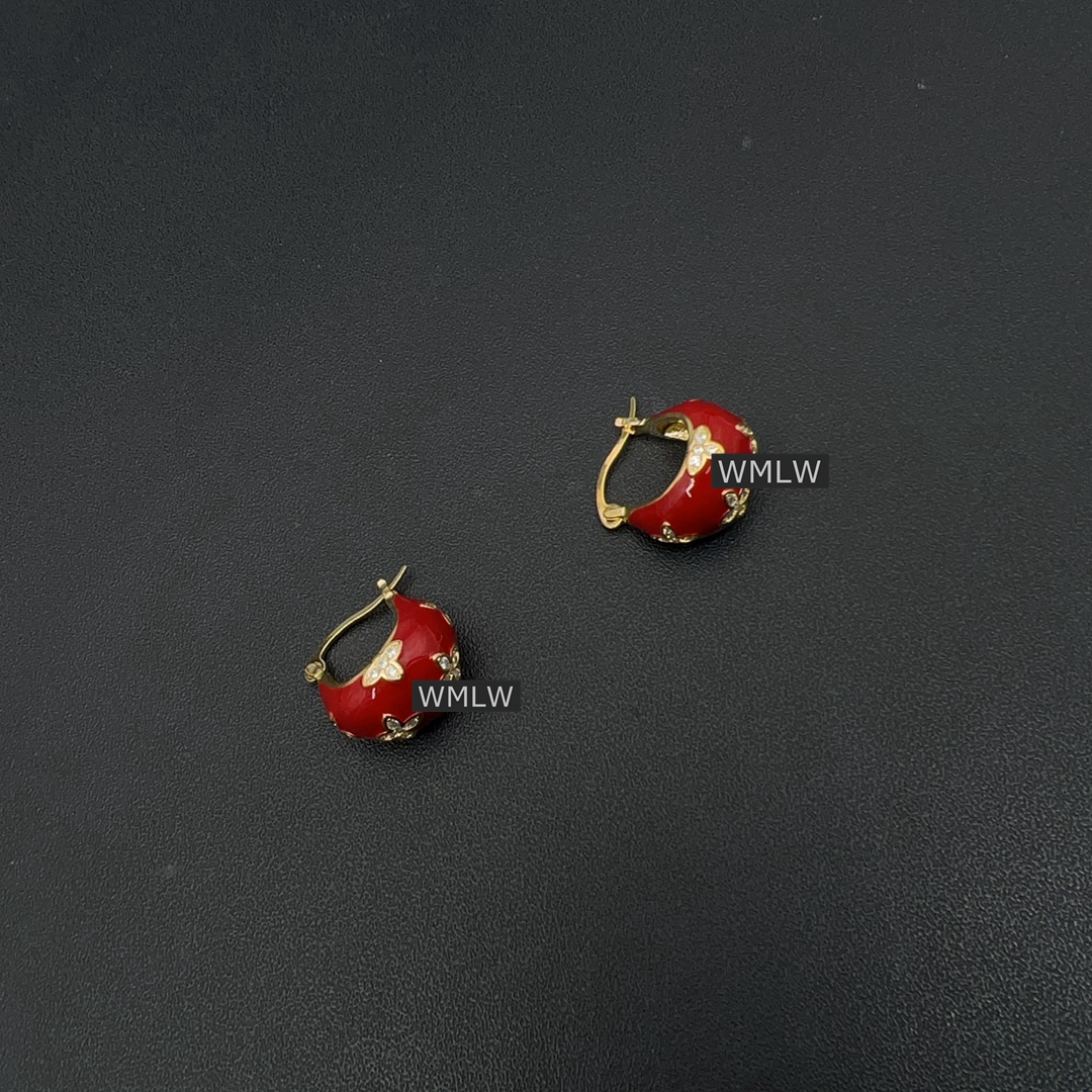 铜合金耳饰 1917日韩饰品女士耳饰气质百搭简约T313